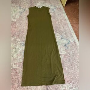 Buck Mason Olive Maxi Dress